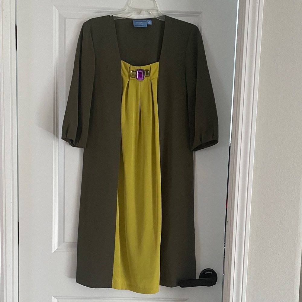 Simply Vera Vera Wang Olive Dress